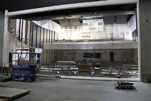 work on the new Lincoln Theater